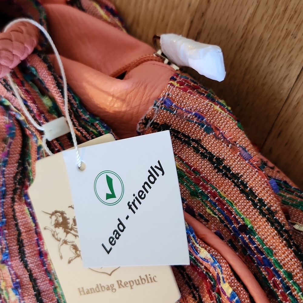 Handbag Republic Colorful Striped Handbag - Picture 5 of 10